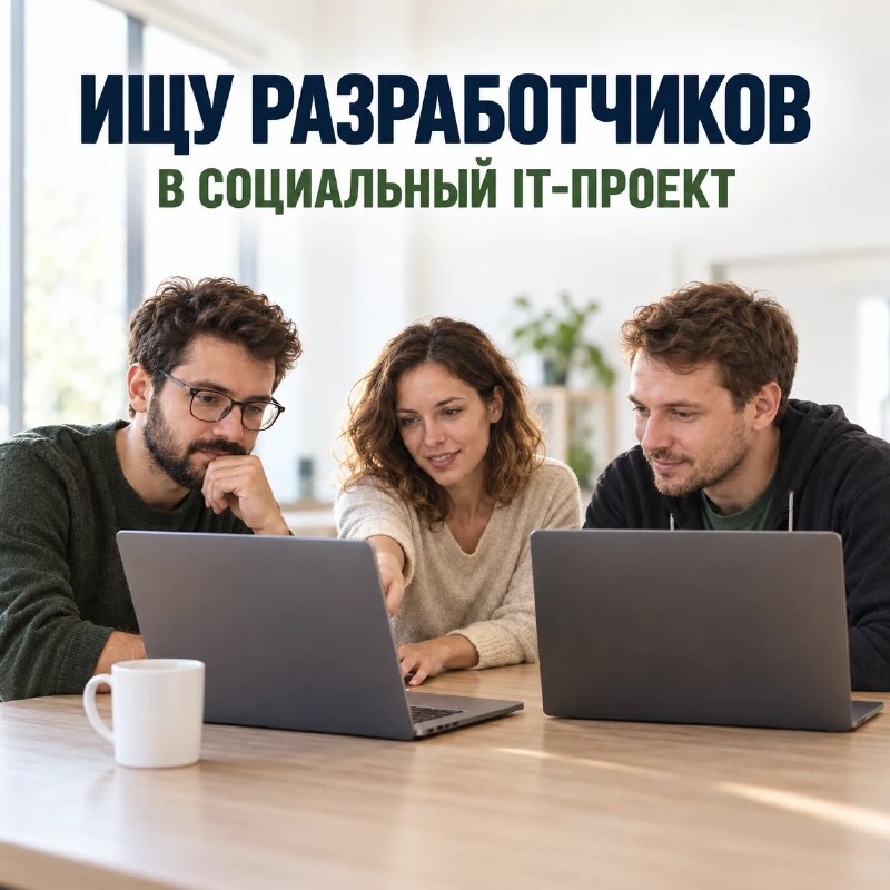 Ищу разработчиков в социальный IT-проект о борьбе с зависимостями